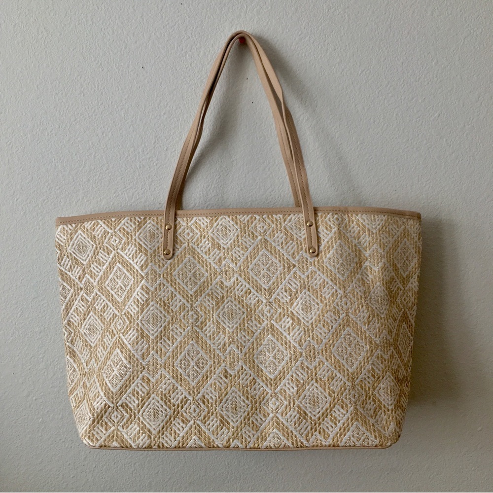 Boho Tribal Geometric Tote